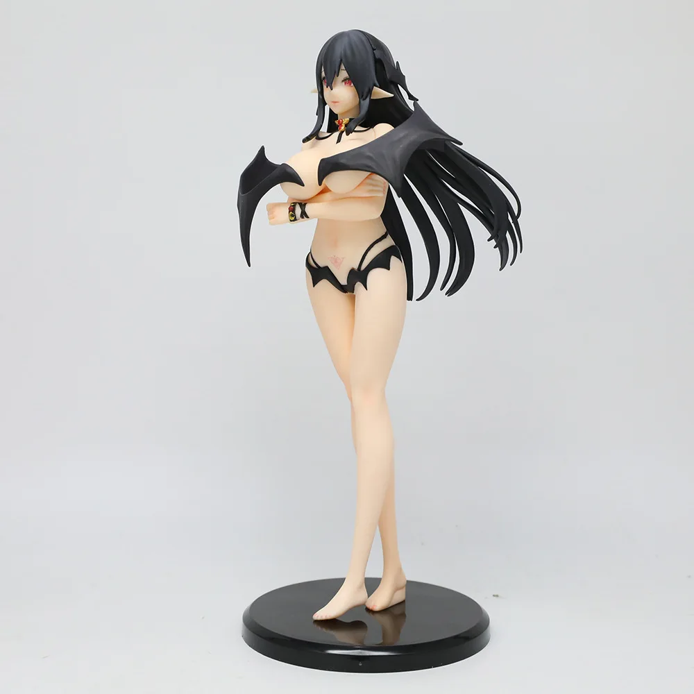 Anime Figure Beautiful Girl Succubus Elf Pvc Collectible Model For Computer Case Car Desktop Decoration Anime Collectors view 2