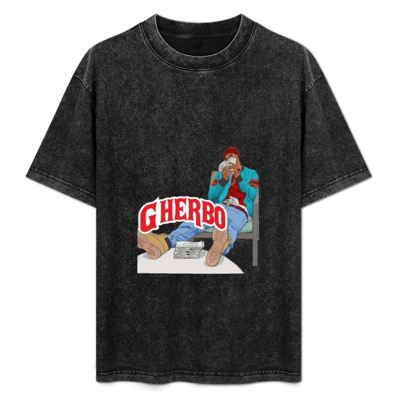 

G HERBO YEA T-Shirt Creative Graphic Tee Shirt