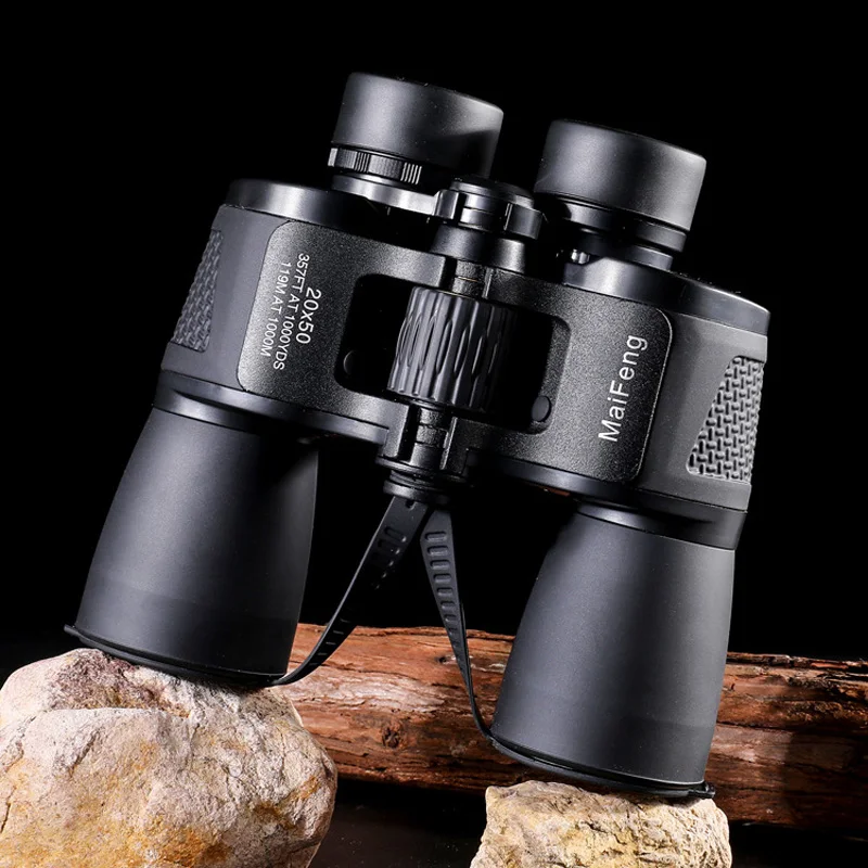 Military Binoculars Maifeng 20X50 High Power Telescopes Powerful Telescopio For Hunting Football Camping Outdoor Tools Genuine