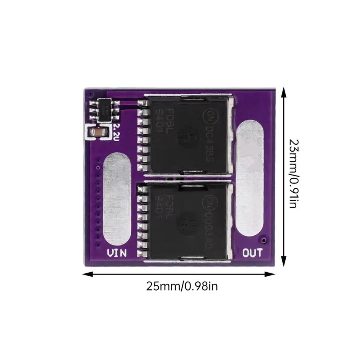 60A Diode Module No Voltage Limitation Anti Reverse Irrigation Battery Charging Anti Backflow Protection Rectifier Board