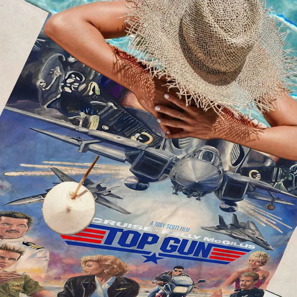 2022 أفضل بندقية مافريك الحديثة بطانية من الألياف الدقيقة التجفيف السريع مناشف الشاطئ المتضخم الطباعة سوبر ماصة بطانية منشفة حمام السباحة