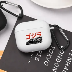 Cool Black GT Racing Car Airpod Case Cool Earphone Cover for AirPods 2 3 Pro 2nd Generation Case Unique Gift for Men Fans