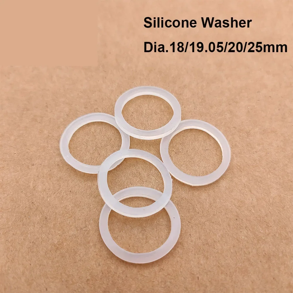 HAOJIAYI 5PCS Silicone Washer 19.05 20 25mm for CO2 Laser Focusing Lens Mirrors