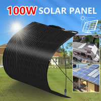 XINPUGUANG 1pcs-10pcs 100W Flexible solar panel Charger battery 12V 100W- 1000W Photovoltaic Power solar panels kit complete