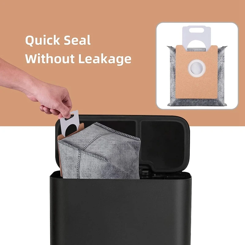 Сменные мешки для пыли, тканевый мешок для удаления пыли для Eufy Clean G35 + G40 + G40 Hybrid + робот-пылесос, аксессуар большой емкости