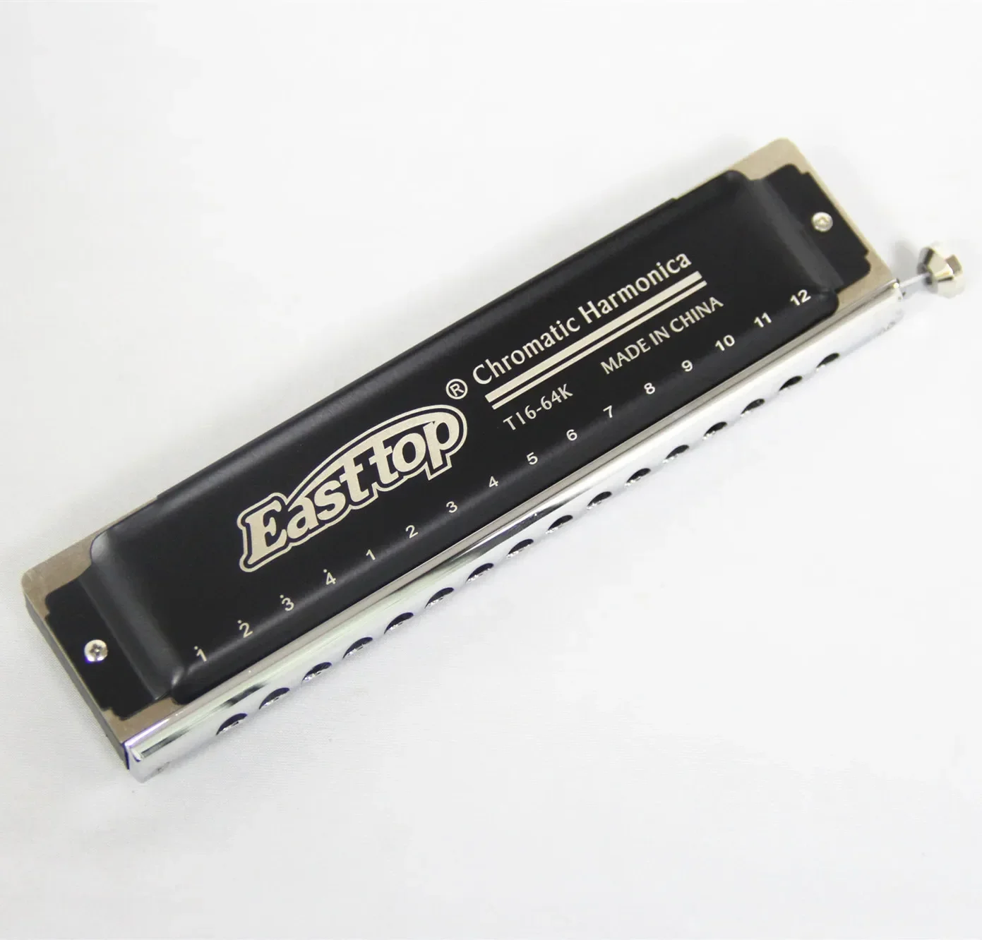 

2025East top 16 hole 64 tone professional chromatic harmonica for beginner,player