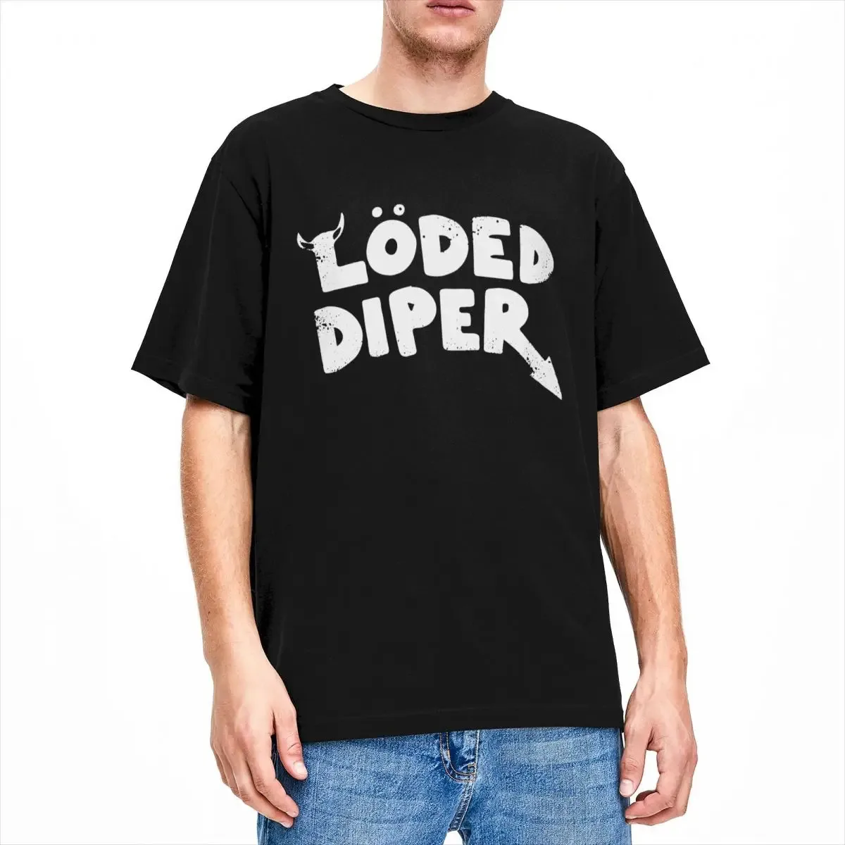 

Men t-shirt LODED DIPER DIARY OF A WIMP KID tshirt male brand teeshirt men summer cotton t shirt