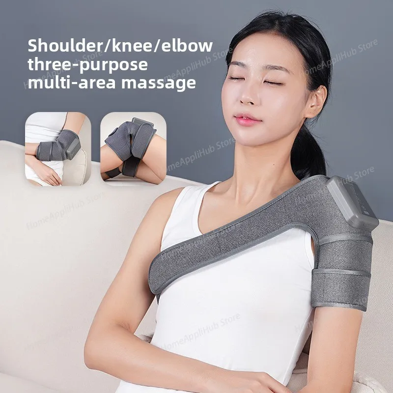 Electric Leg Massager Hot Compress Calf Massage Leg Muscle Relaxing Relief Pain Vbration Knee Massage Improve Blood Circulation