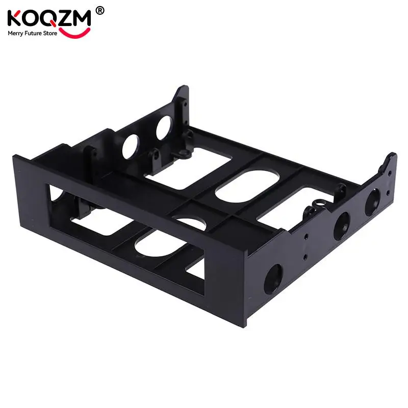 3.5 To 5.25 Floppy To Optical Drive Bay Mounting Bracket Converter For Front Panel Hub Card Reader Fan Speed Controller