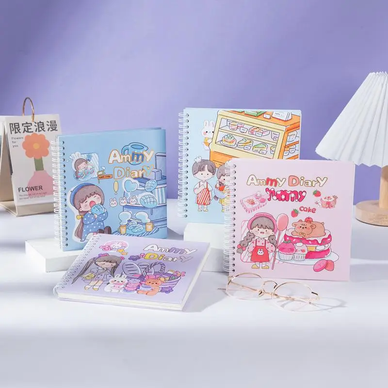 Cartoon Diary Notebook for Student Writing Notebook School Stationery