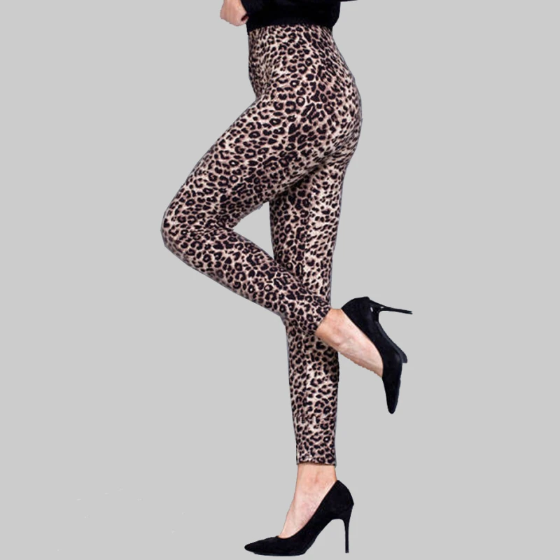 

2023 New Brand High Quality Fitness Leggings Women Leopard Printed High Waist Legging Push Up New Workout Leggings Elastic Pants