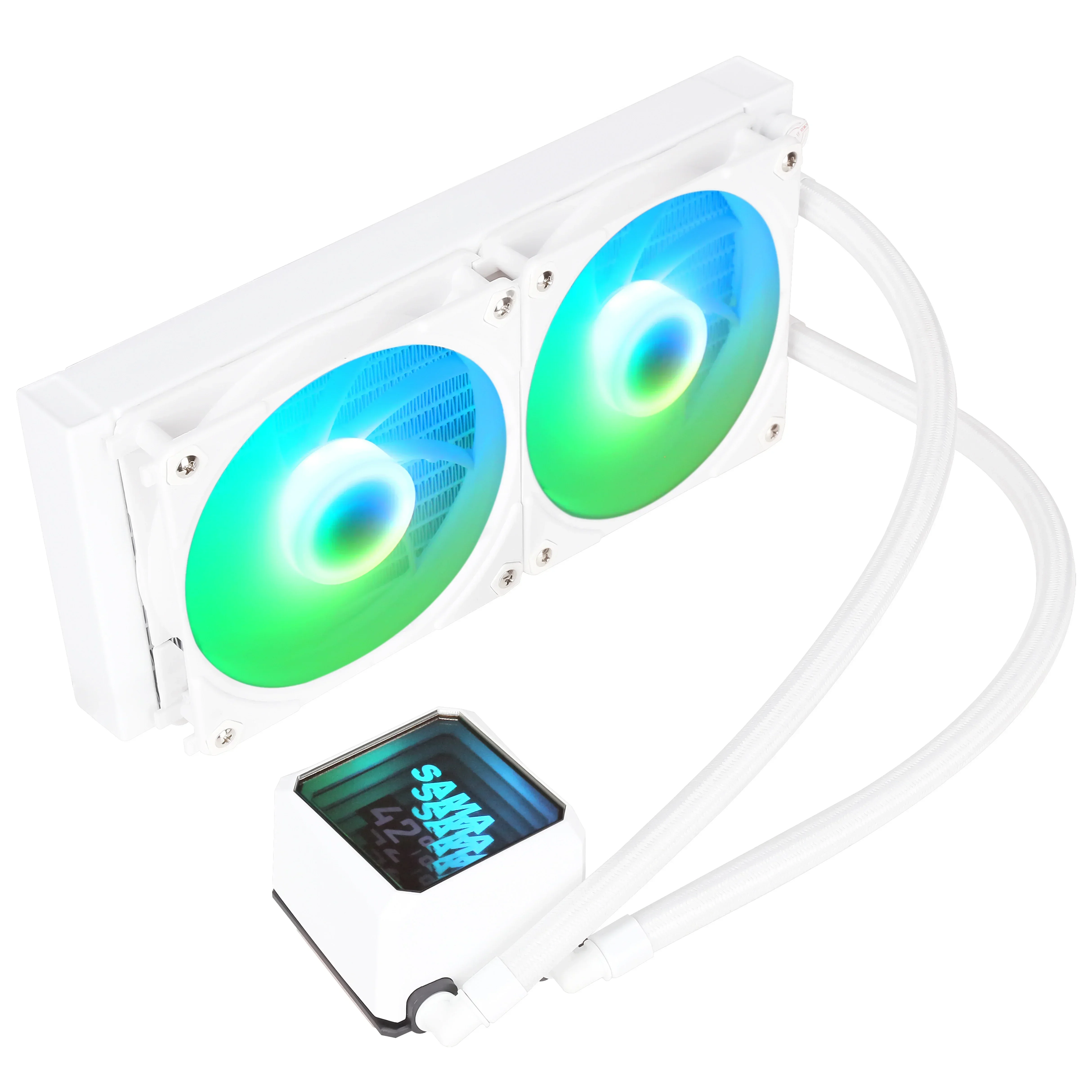

LCD Display 240mm liquid cooler 50000Hrs original pc 3pin AM5 cpu cooling water system