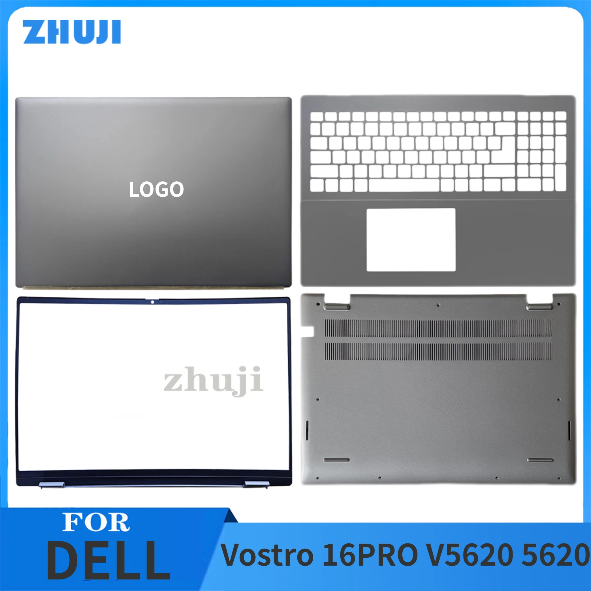 

Laptop Accessories For DELL Vostro 16PRO V5620 5620 Notebook Screen LCD Back Cover Front Bezel Palmrest Bottom Case Laptop Case