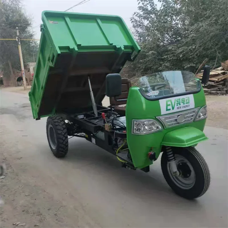 Hot salesEngineering Agricultural Tricycle Farm Diesel Tri-Bungee Construction Site Pull Goods Self-Unloading