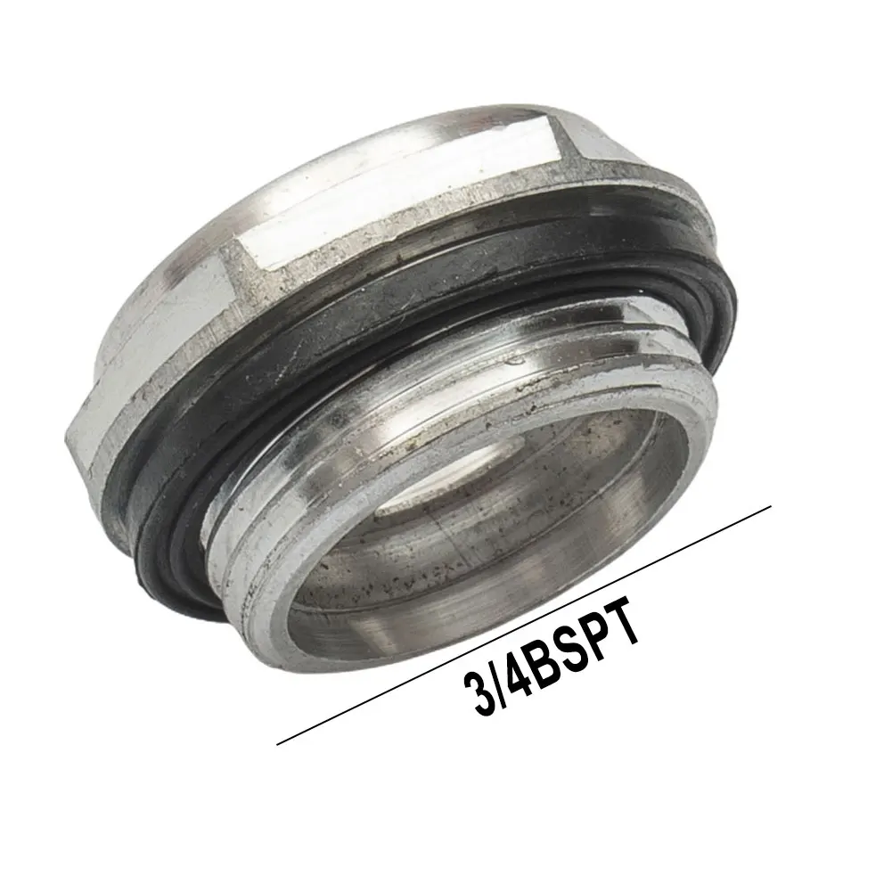 Oil Sight Glass Oil Face Mirror 3 4 BSPT Accessory Air Compressor Black Clear Oil Level Replacement Transparent