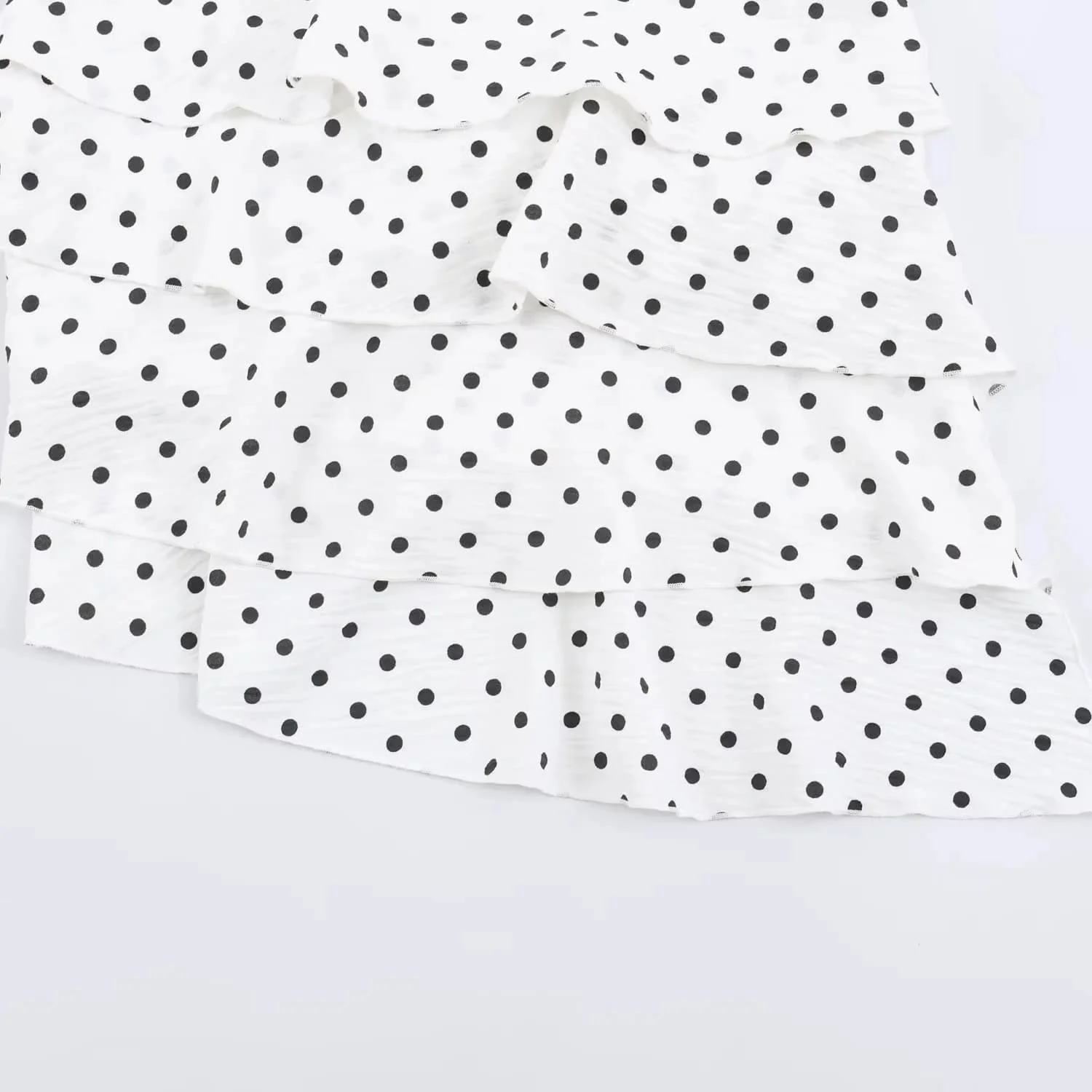 BSAY 2026 Neuer Boho-Urlaubsstil Damen Neckholder-Top mit Polka-Dots, gestuften Rüschen, ärmellos, fließend, locker, lässig, für Strandpartys – Detail 22