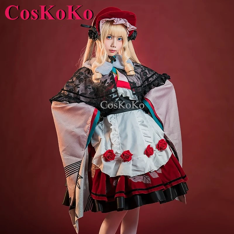 

CosKoKo Reiner Rubin Cosplay Anime Rozen Maiden Costume Sweet Elegant Lolita Dress Halloween Party Role Play Clothing S-XL New