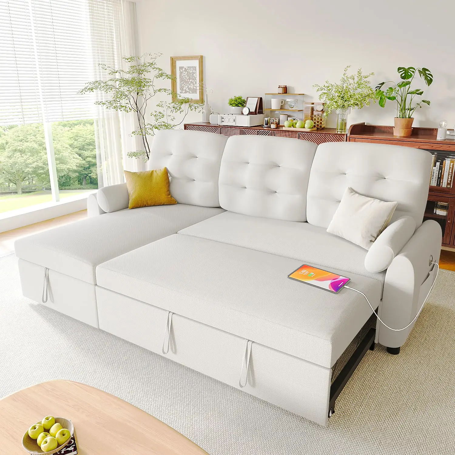 Sleeper Sofa Bed, 8…