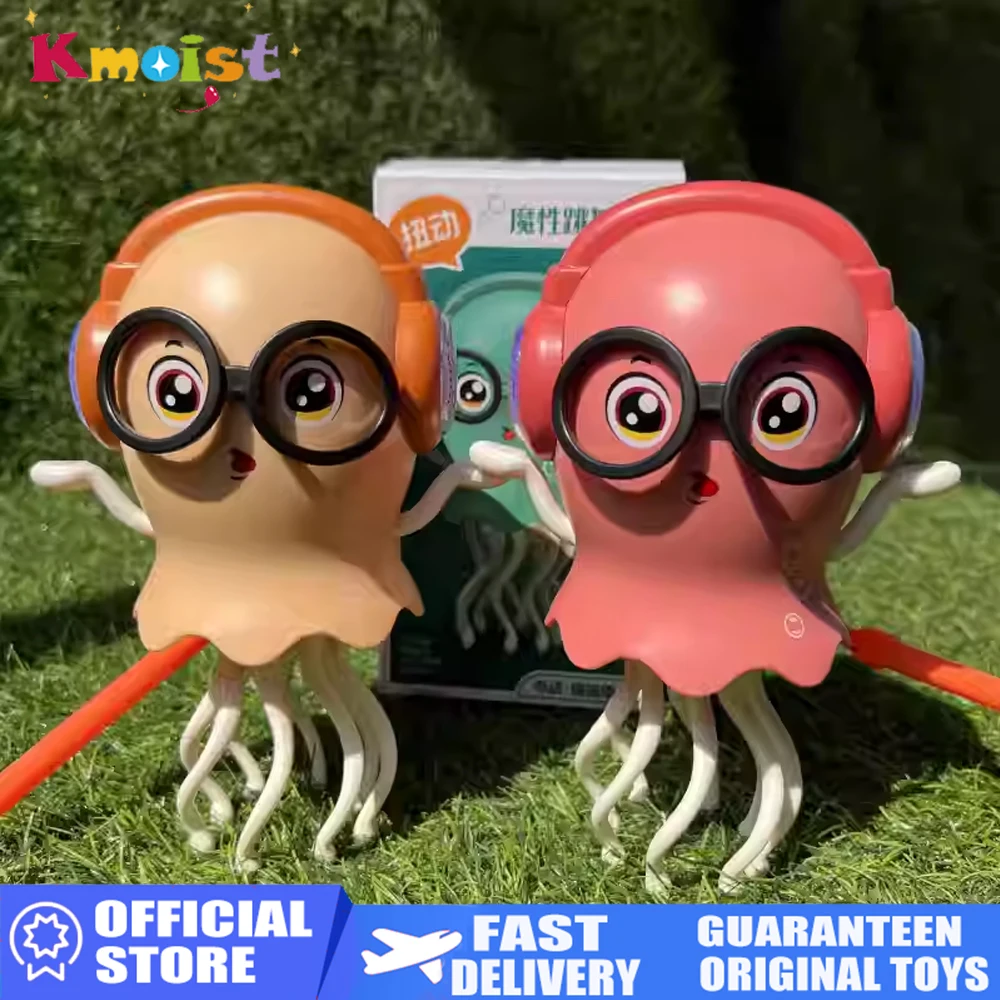 

Dancing Jellyfish Toys for Kids Automatic Obstacle Avoidance Crawling Walking Electric Jellyfish with Light Music ChristmasToy