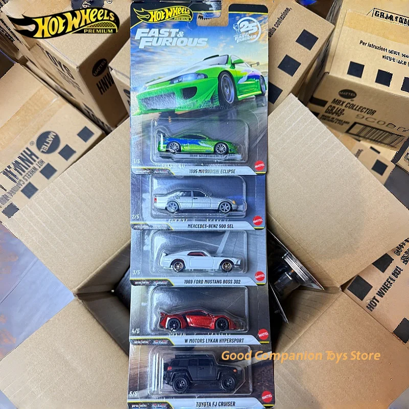 العلامة التجارية الجديدة الساخنة عجلات سلسلة Fast & Furious HNW46 MITSUBISHI MERCEDES TOYOTA MUSTANG 1:64 دييكاست سيارة سبيكة نموذج سيارة سيارات #1