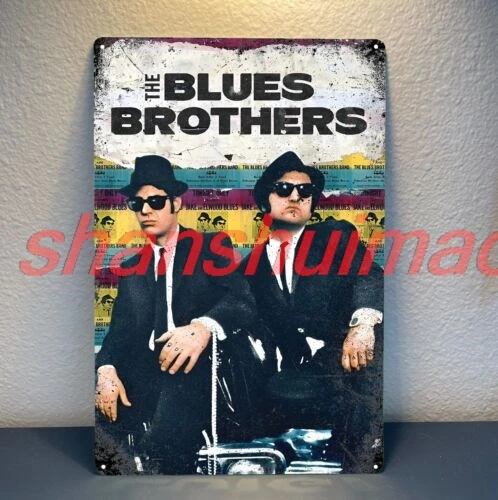 The Blues Brothers Movie Metal Poster - Collectable Tin Sign - Size: 20x30cm sign