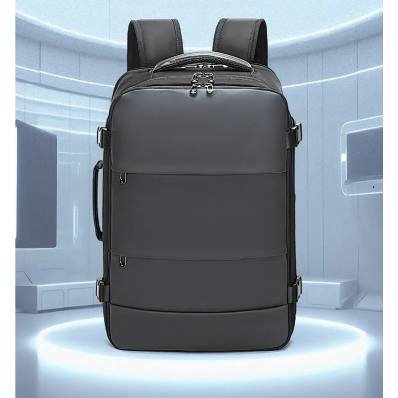 

Business breathable and waterproof dual-shoulder bag, large capacity student computer backpack, durable and casual travel bag