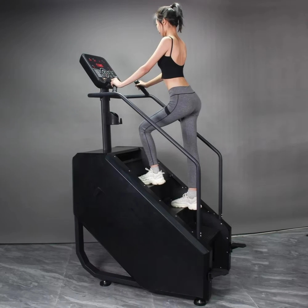 Commercial Unpowered Magnetic Control Ladder Climber Stair Stepper Exercise Machine Made of Durable Metal