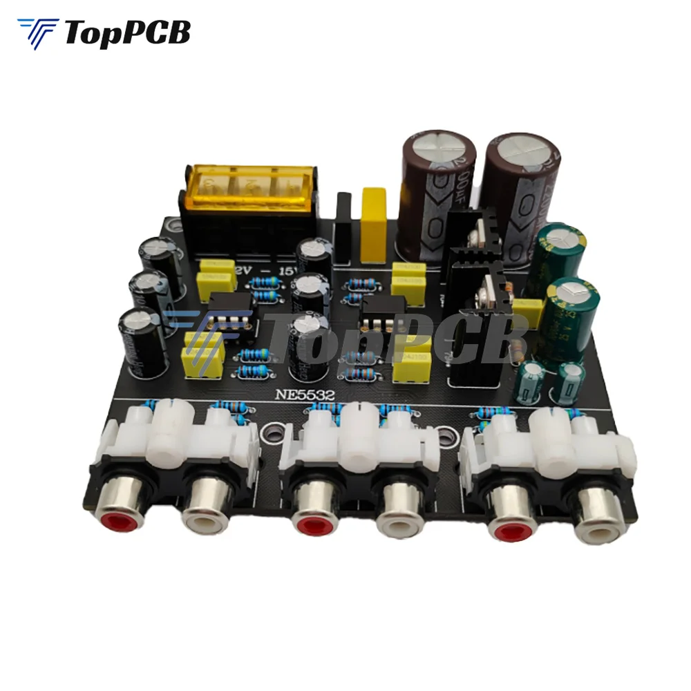 NE5532 Divisor de frecuencia de crossover activo electrónico 12V-15V Amplificador de frecuencia Linkwitz Riley Filter