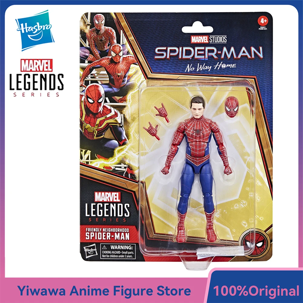 

[In-Stock] Hasbro Marvel Legends Series Friendly Neighborhood Spider-Man (No Way Home) 15cm Collectible Action Figure Model Toys