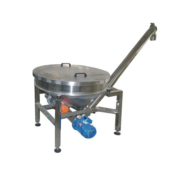 Inclined Small Diameter Screw Conveyor Powder Transport