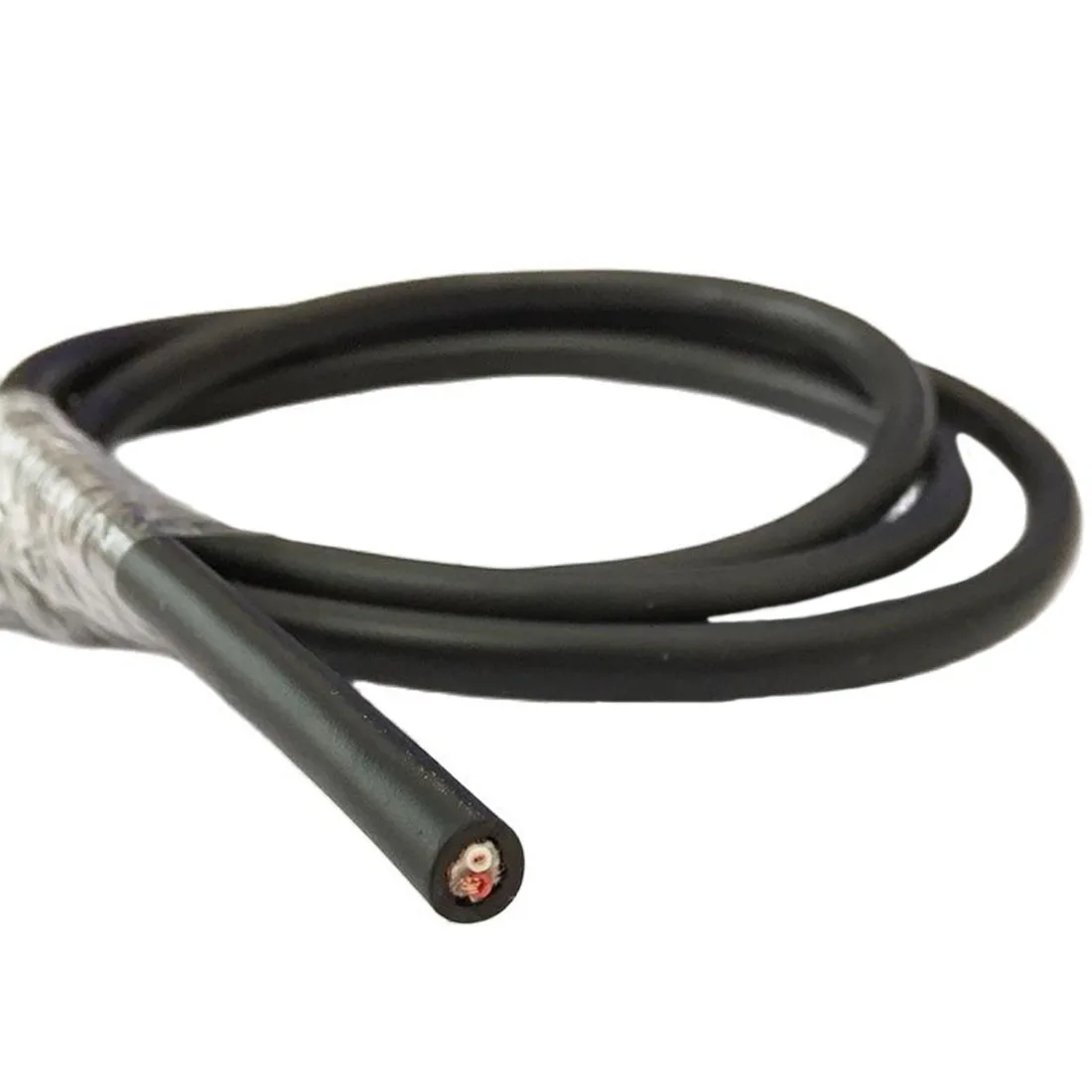 1Meter Microfoon Kabel Twee Core Mic Audio Draad Od 6Mm Diameter 1M Lange