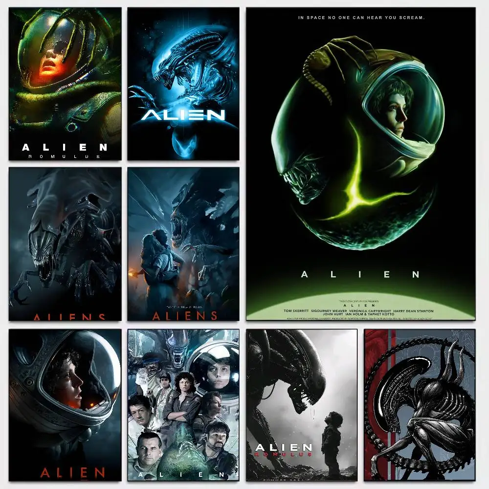 Retro ALIEN COVENANT Horror Movie Film Classic Poster Art With Prints Home Bedroom Living Room Decoration Gift