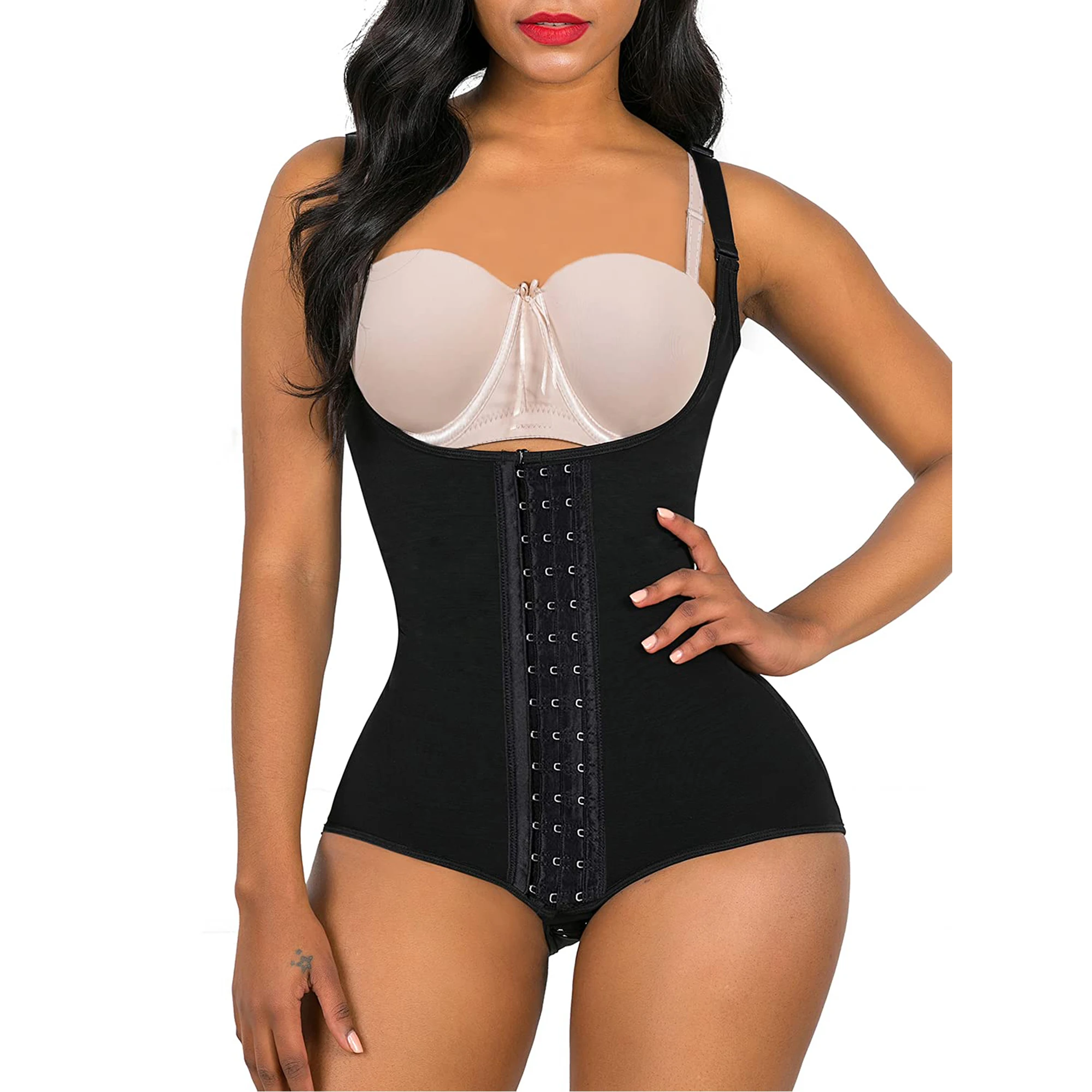 

Body Shaper Women Waist Trainer Butt Lifter Flat Stomach Slimming Binders Bodysuit Sheath Belly Pulling Corset Panties Shapewear