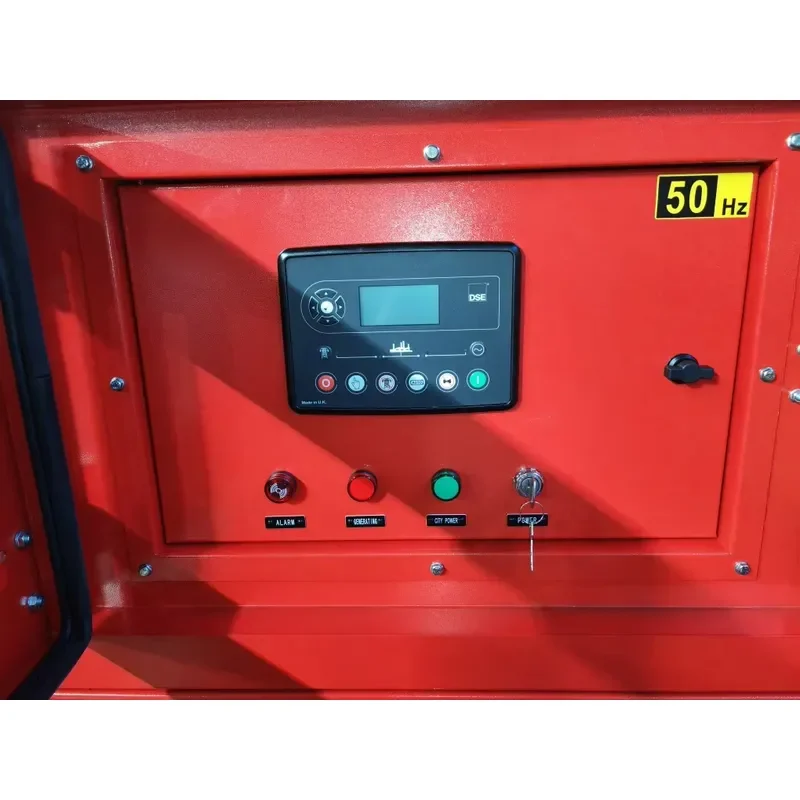 50/100/150/200kVA Cummings/Weichai/Yuchai/SDEC Diesel Generator Control Panel, Silent Genset with CE/ISO Certifications