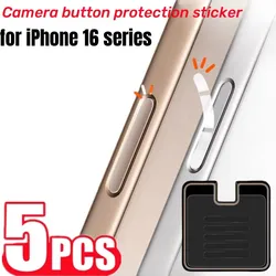 Camera Button Protective Glass for iPhone 16 Pro Max 16Pro Plus Colorful Protector Anti-Scratch Stickers Phone Accessories