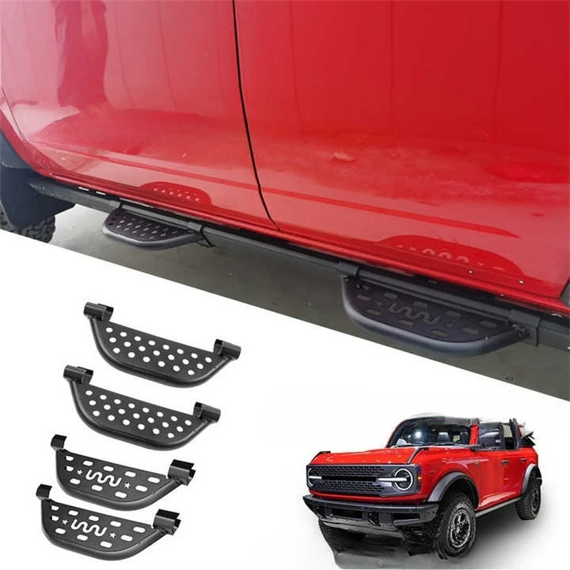 

Suitable for Ford BRONCO convenient quick installation and disassembly, with foot pedals, side steps five pointed stars
