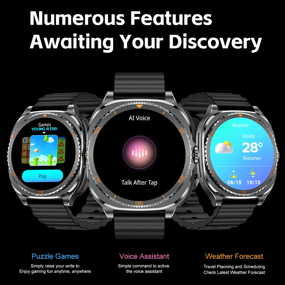 TWS 2in 1 Smart Watch with Headphones Sports Watch Bluetooth Headset Call Watch Men Health Monitor NFC Women Smartwatch Earbuds view 3