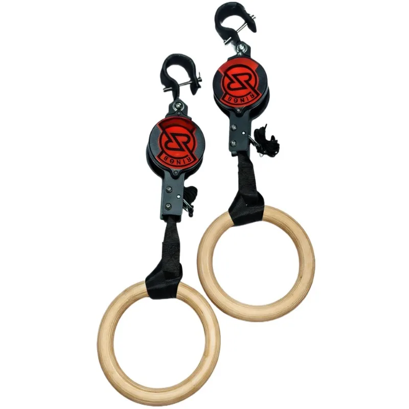 Adjustable Gym Hanging Rings for Home Workout Strength Training