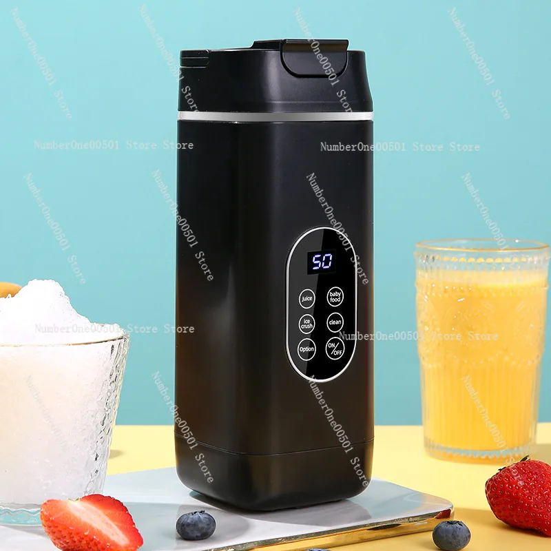 

Insulated Ice Crushing Juicer Cup Portable Blender for Home Outdoor Travel Smoothie Maker