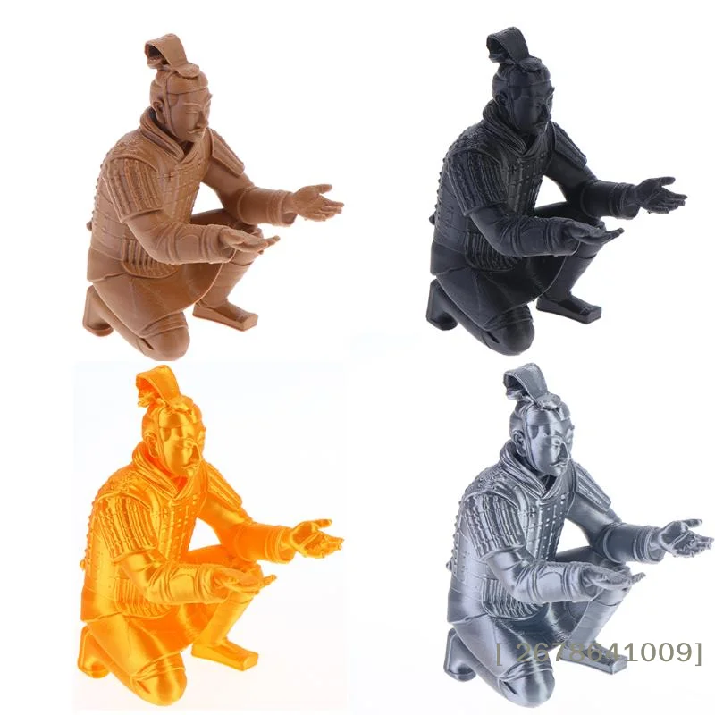 ⚑Terracotta Warrior Pen Holder - Kneeling Qin Dynasty Soldier Statue Desk Organizer, Novelty Stationery & Decor