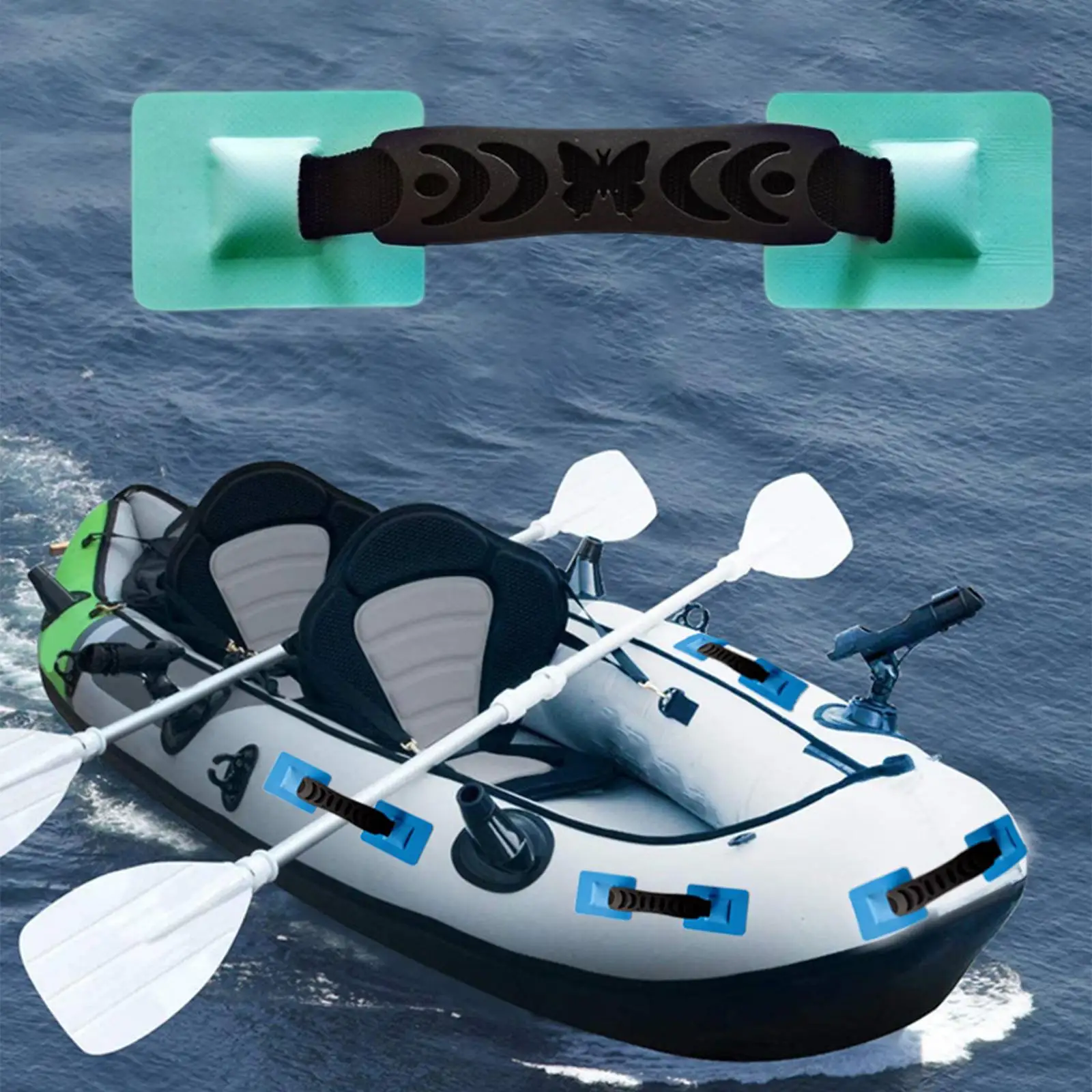 Carry Handles for Inflatable Boats Paddle Board Strap Patch Carry Comfortable