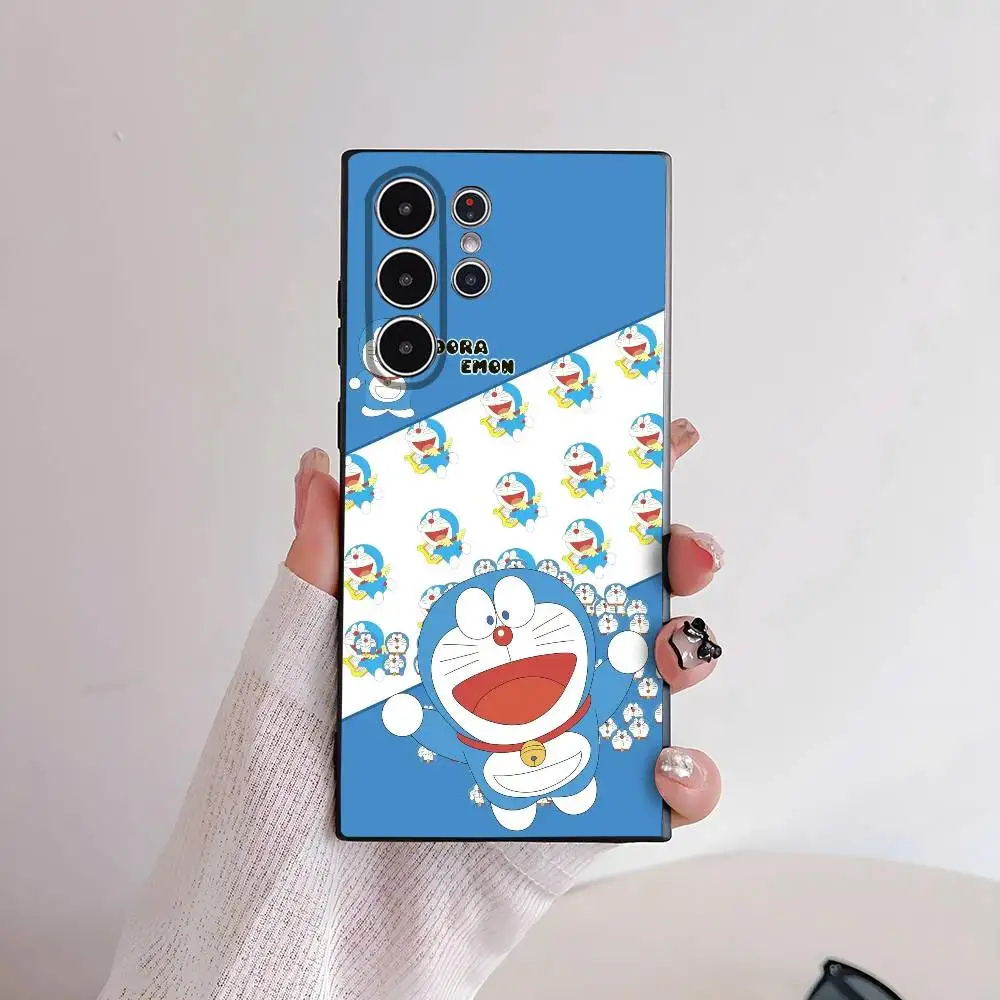 Funda de teléfono de dibujos animados D-Doraemons, funda de TPU suave y agradable para la piel, Compatible con Samsung S21/S22/S23/S24/S25 FE/Plus/Ultra