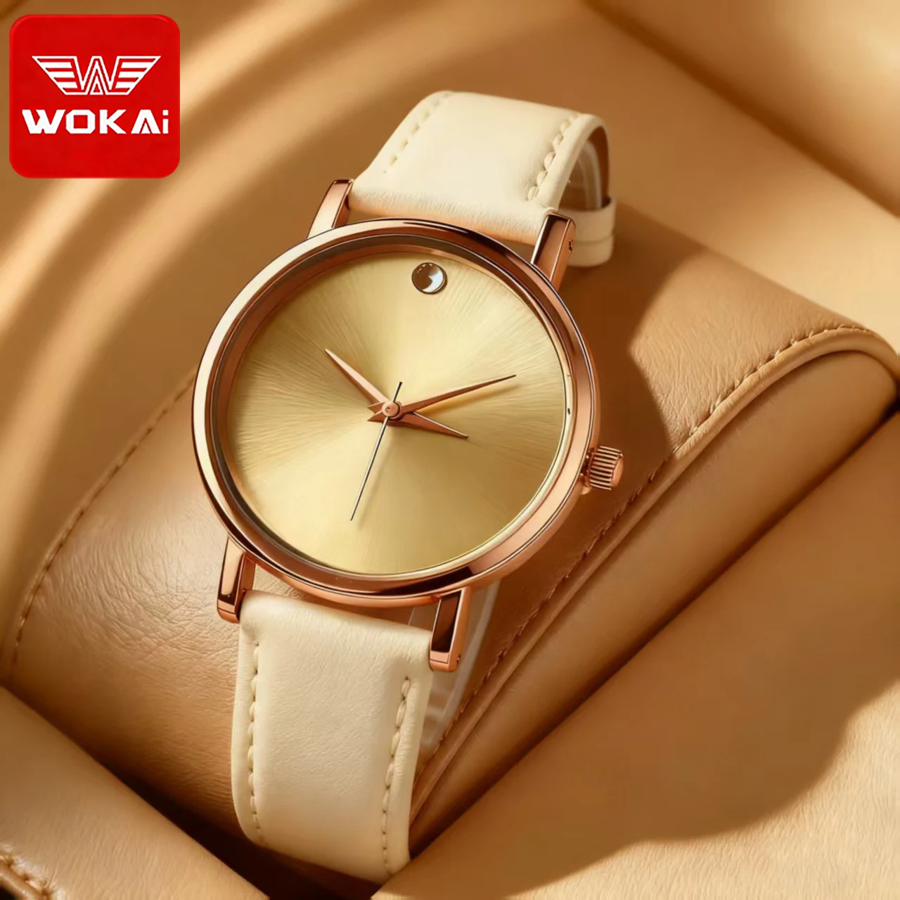 

Высококачественные, модные и повседневные кварцевые часы для женщин с кожаным ремешком, спортивные часы в горошек для девочек и студентов