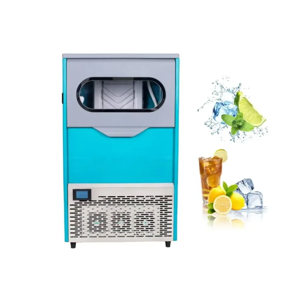 High-end Mini Cube Ice Machine Factory Low-cost High-speed Ice Making Coffee Cube Ice Machine