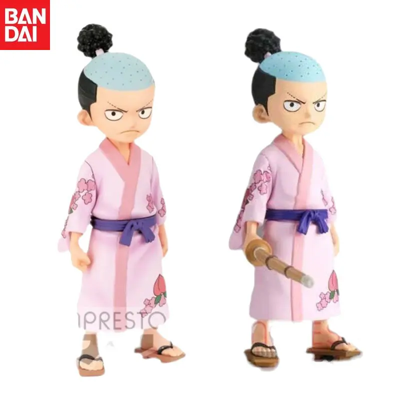 

In Stock Bandai Original Anime Onepiece DXF Wano Kuni Kozuki Momonosuke Action Figure Model Children's Toys