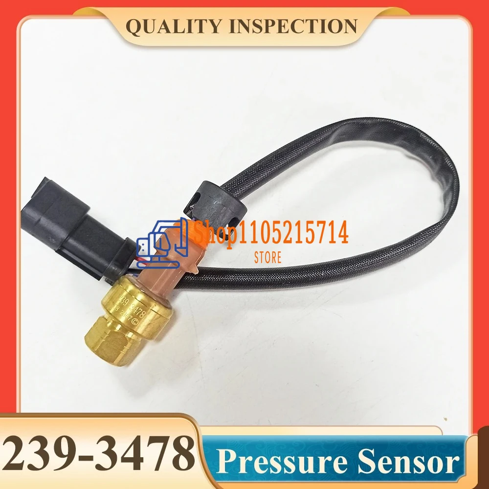 For E345C E345D E349D E390D Excavator Switch 2395674 239-3478 239-5674 2393478 Pressure Sensor 6