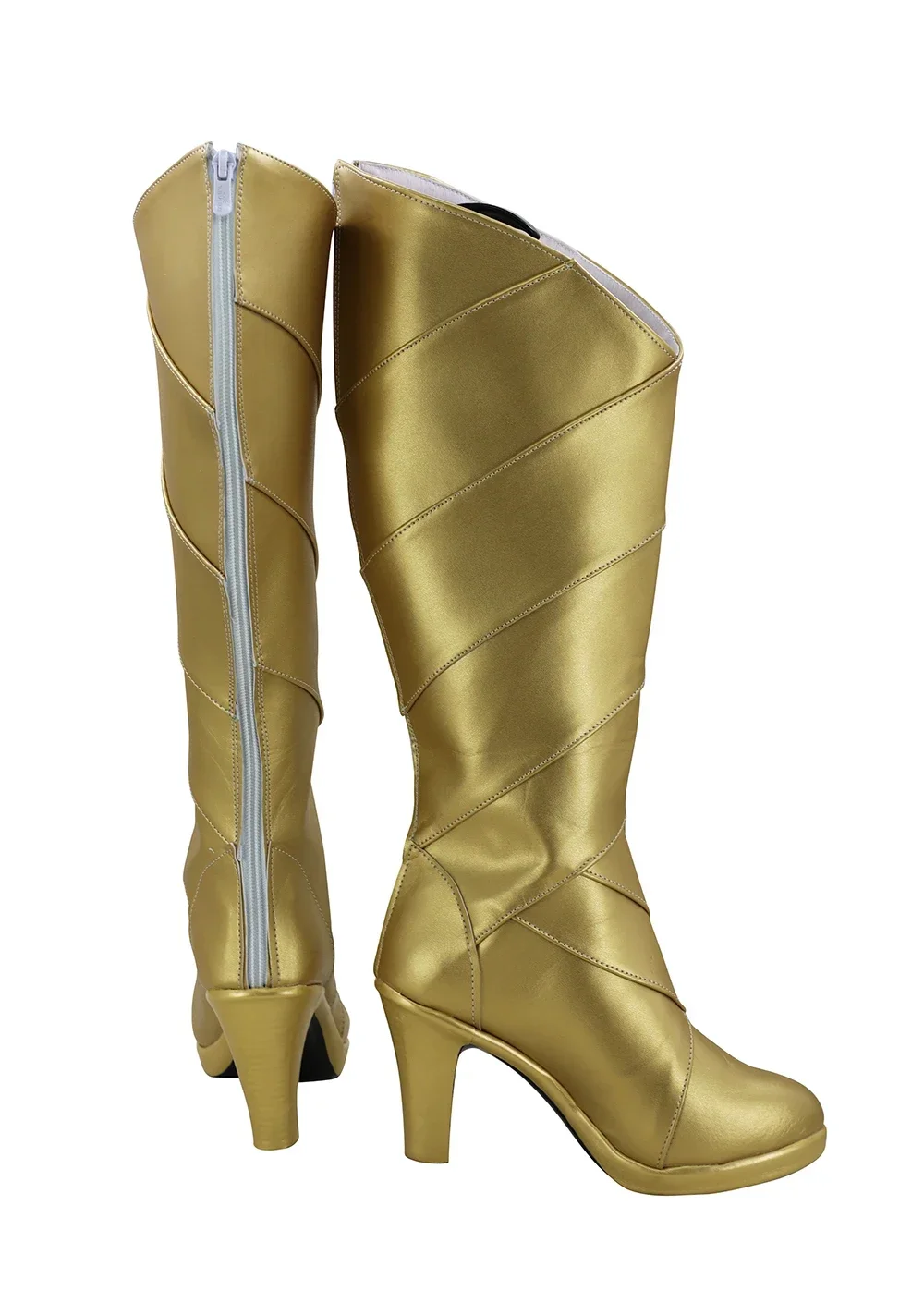 Fate Grand Order Nitocris Cosplay Boots FGO Golden High Heels Custom Made