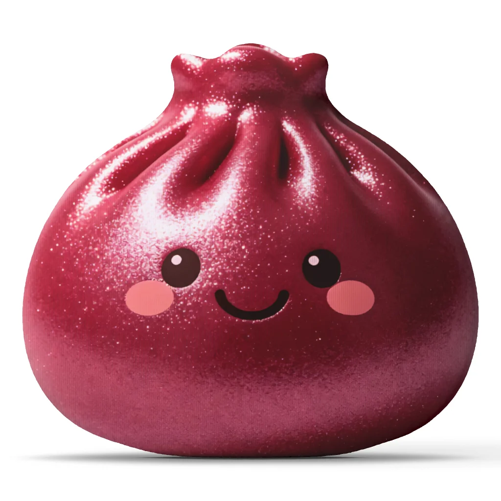 Cute Squishy Dumpling Shaped Throw Pillow Stuffed Fruit Cushion Kawaii Decorative Sofa Accent Home Decor Gift for Fruit Lovers