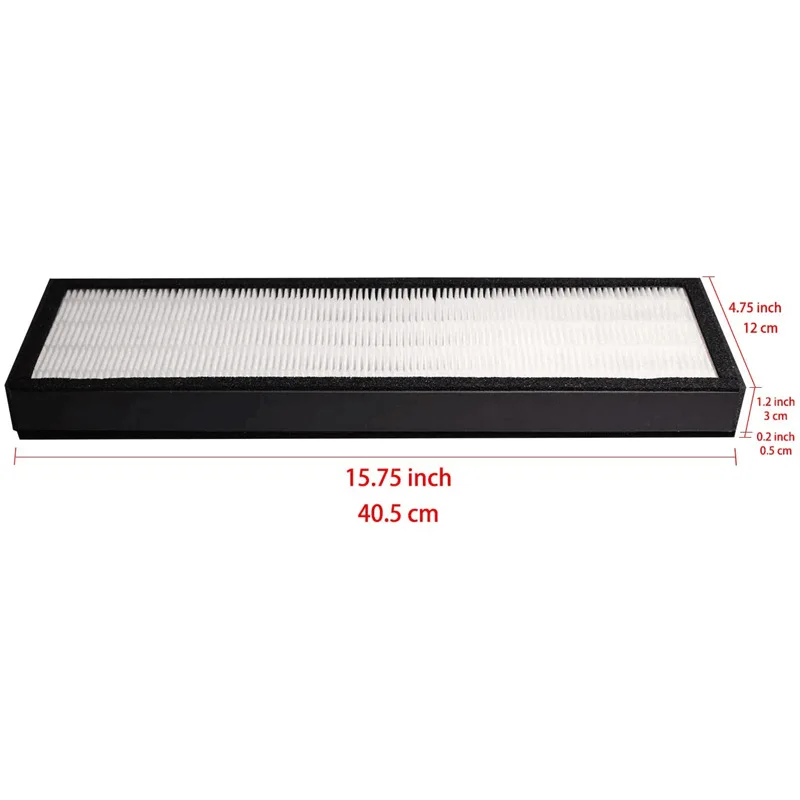 Сменный HEPA-фильтр FLT4825, B, совместим с AC4825, AC4300, AC4800, AC4900, AC4850, 3 настоящих фильтра HEPA и 2 активированного угля