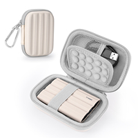 Portable Hard EVA Drive Case for Samsung T7 Shield/ T7 Touch, Shockproof ＆ Waterproof Travel Carrying Storage Bag